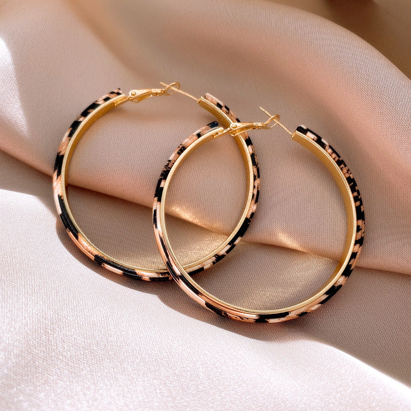 Golden Glow Hoop Earrings