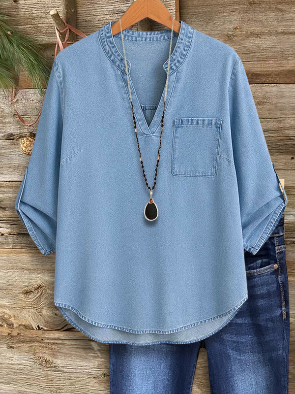 Blue Haven Denim Tunic