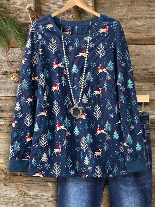 Winter Wonder Reindeer Top