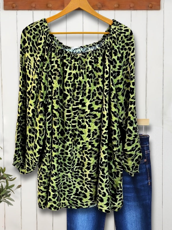 Jungle Vibe Loose Blouse