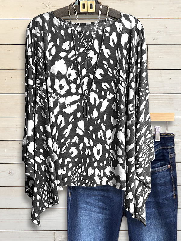 Midnight Storm Poncho Top