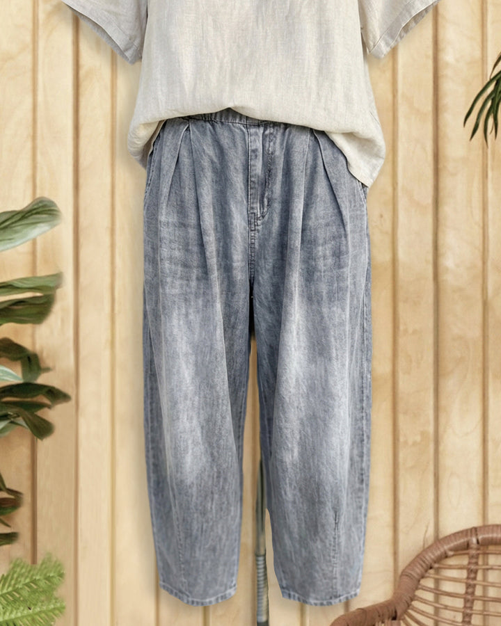 Distressed Gradient Feminine Jeans