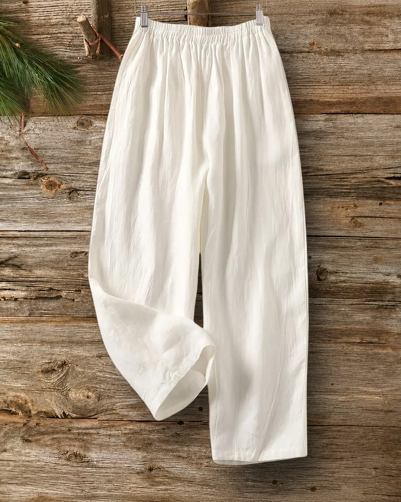 Solid Color Stylish Pocket Pants