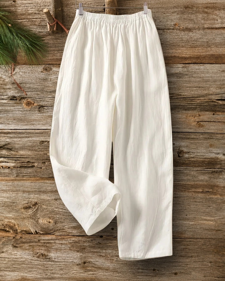 Solid Color Stylish Pocket Pants