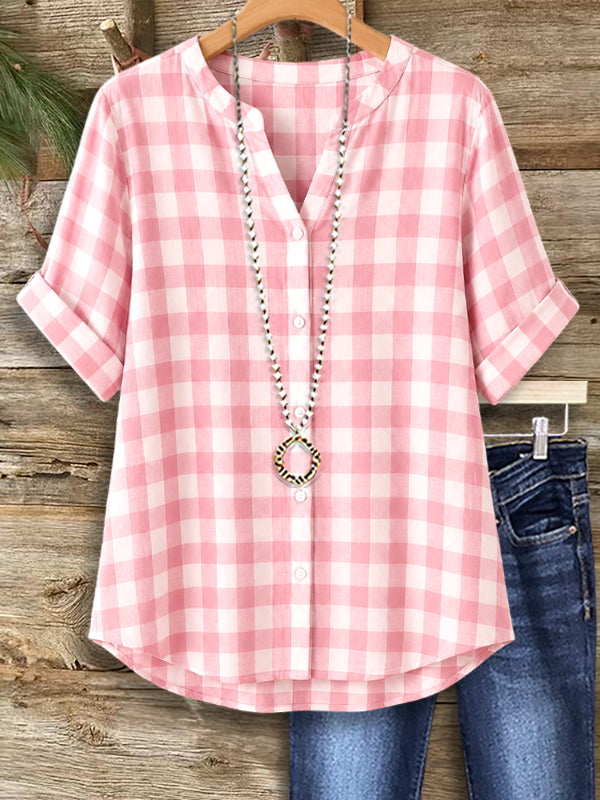 Sweet Picnic Plaid Shirt
