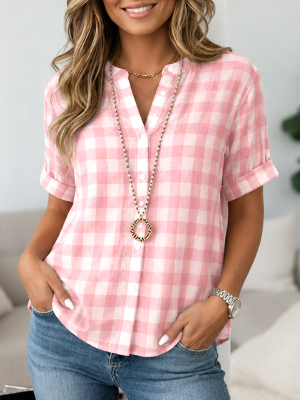 Sweet Picnic Plaid Shirt