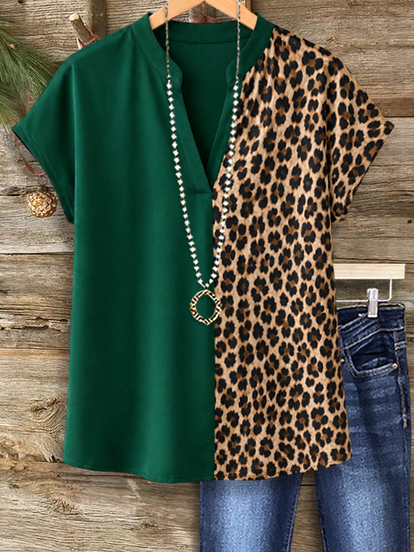 Wild Charm Colorblock Top