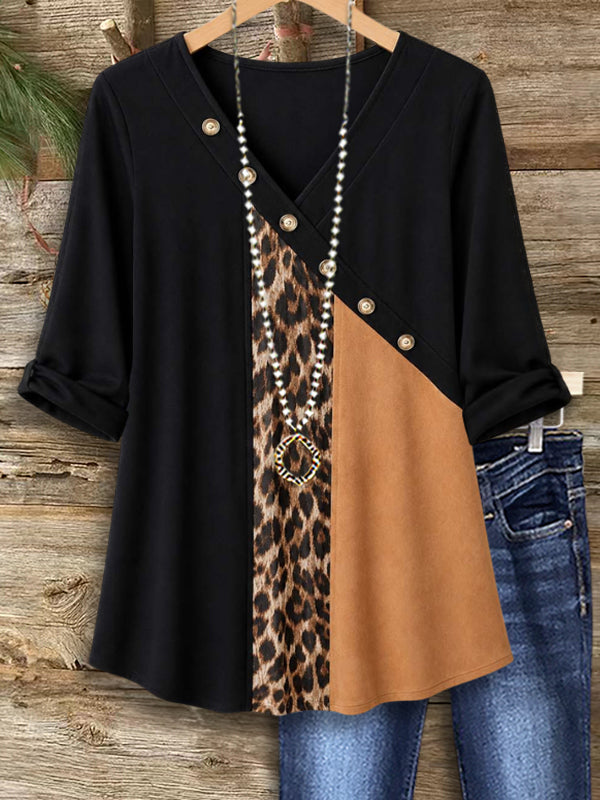 Wild Side Colorblock Tunic