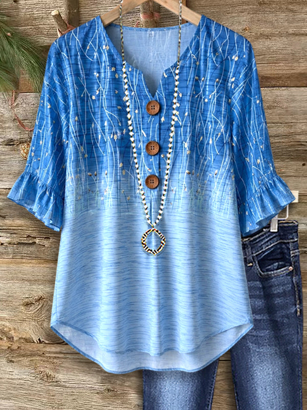 Coastal Glow Button Tunic
