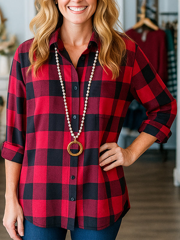 Maple Plaid Classic Shirt