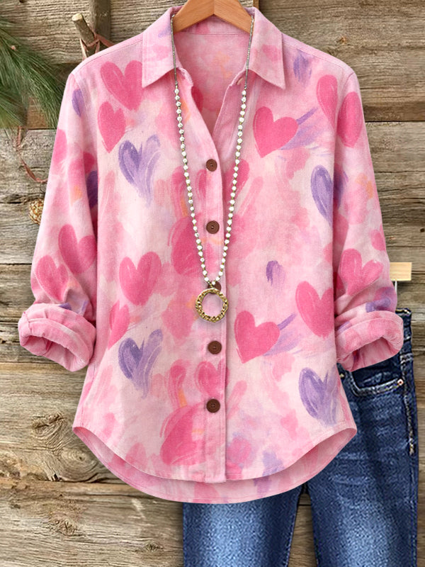 Sweetheart Brush Blouse