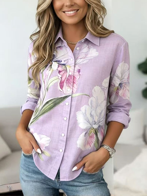Lavender Bloom Classic Shirt