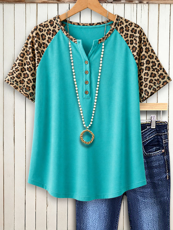 Wild Side Raglan Top