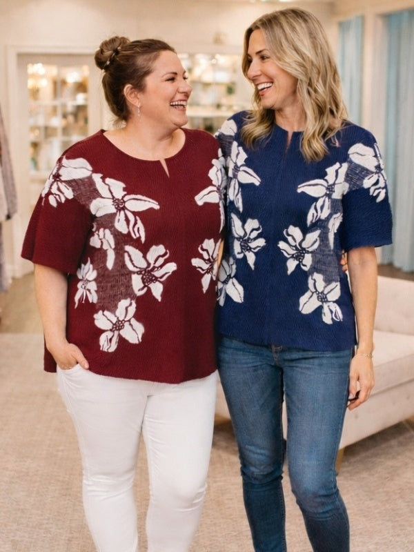 Cool-Touch Pleated Batwing Sleeve Top