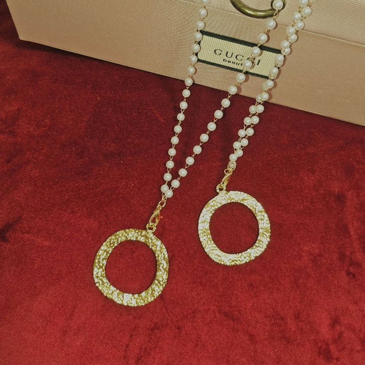 Classic Irregular Ring Pearl Necklace